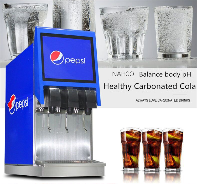 Commercial beverage dispenser cola machine hand pressure carbonate beverage machine