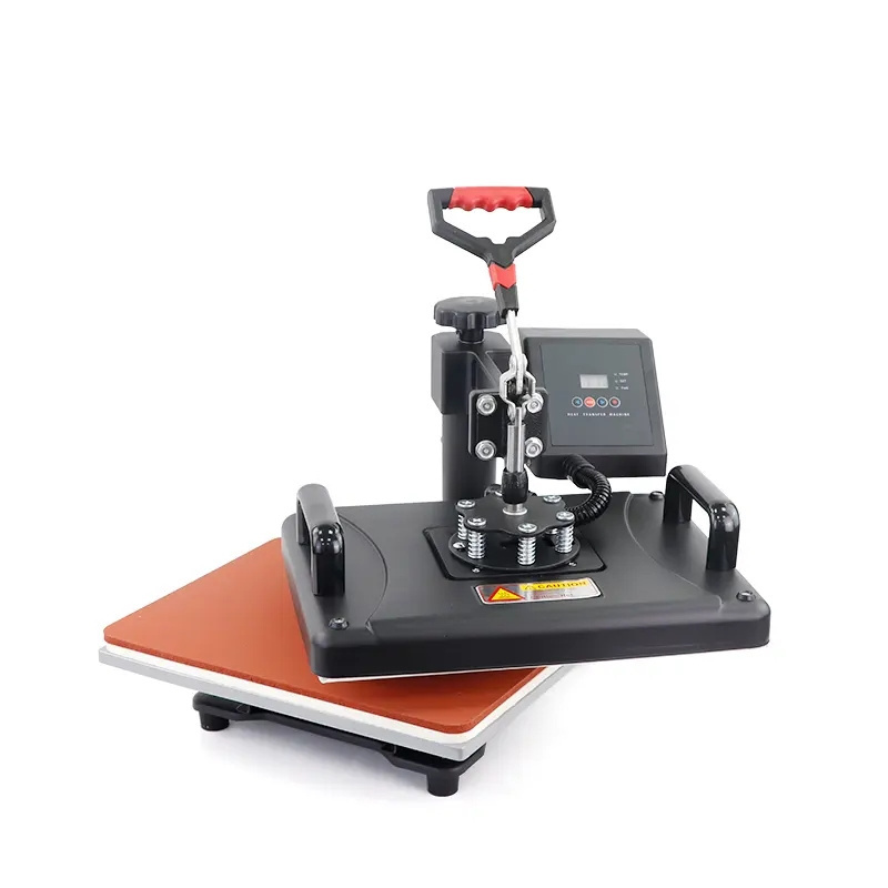 5 in 1 heat press printer machine 38*38cm for clothes hat printing transfer heat paper printing machine