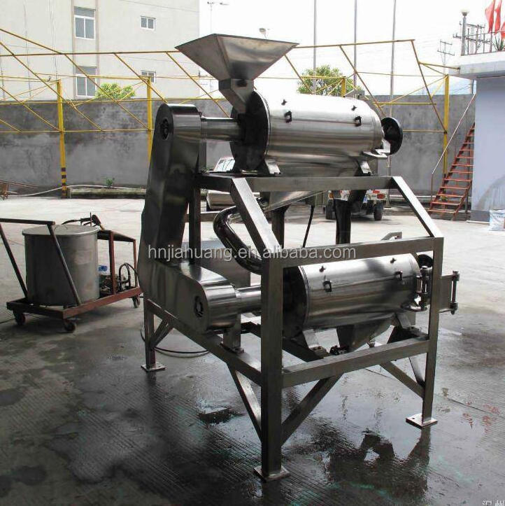 Easy operate persimmon pulper fruit puree machine