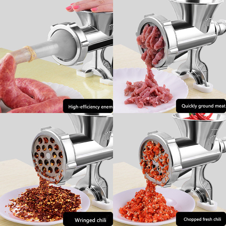 2020 newest Hand Operate Manual Hand-cranked Meat Grinder Can Make Noodle