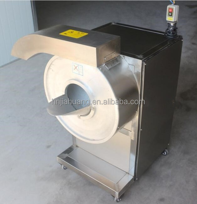 Commercial potato chips cutter frozen vegetable production line Automatic Lotus Root Carrot Photo Plantain Chips Fruit Slicer