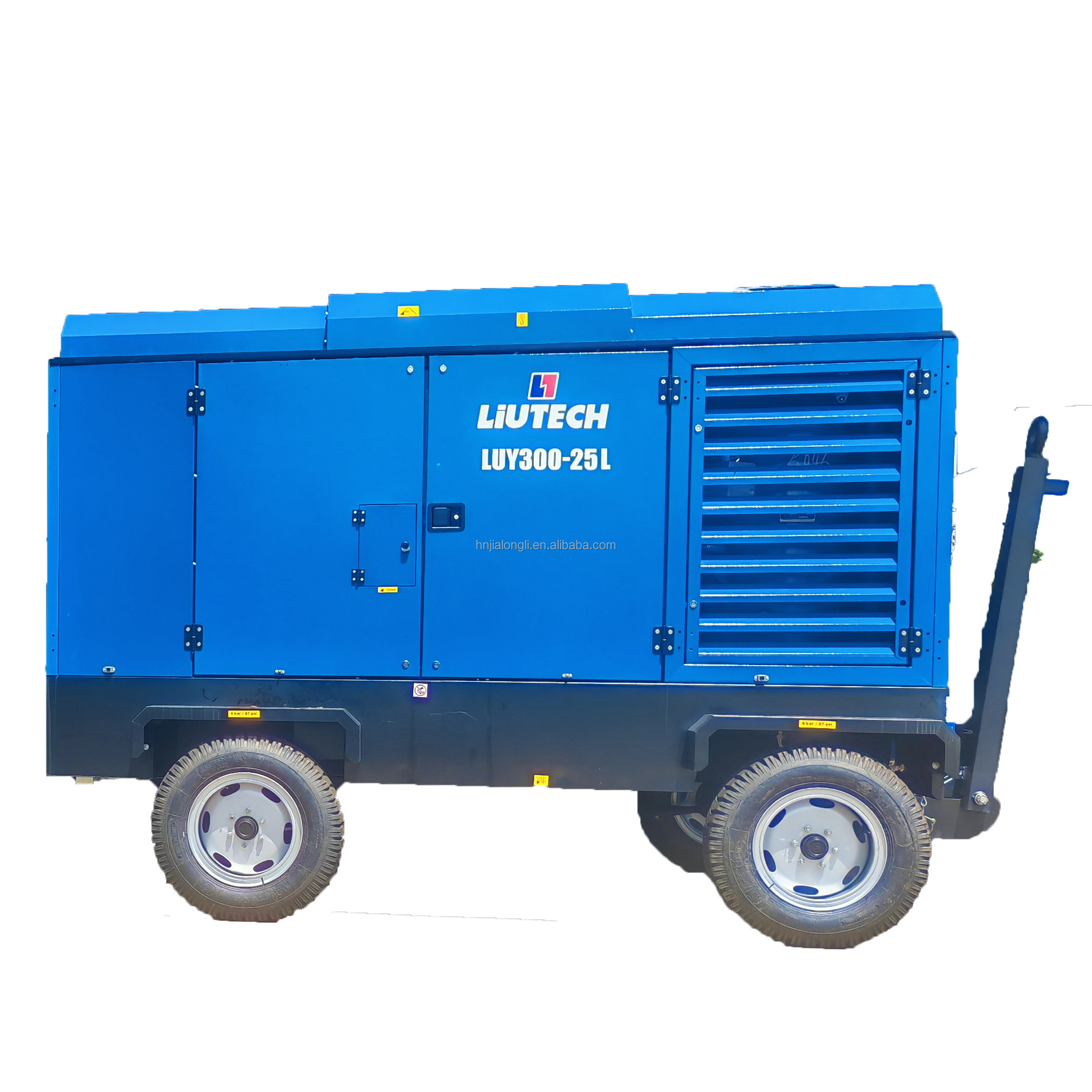 350kw 30 Bar Portable High Pressure Diesel Screw Air Compressor