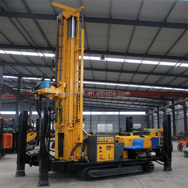 Cheapest 260m crawler water well drilling equipment drilling water machine drilling rig