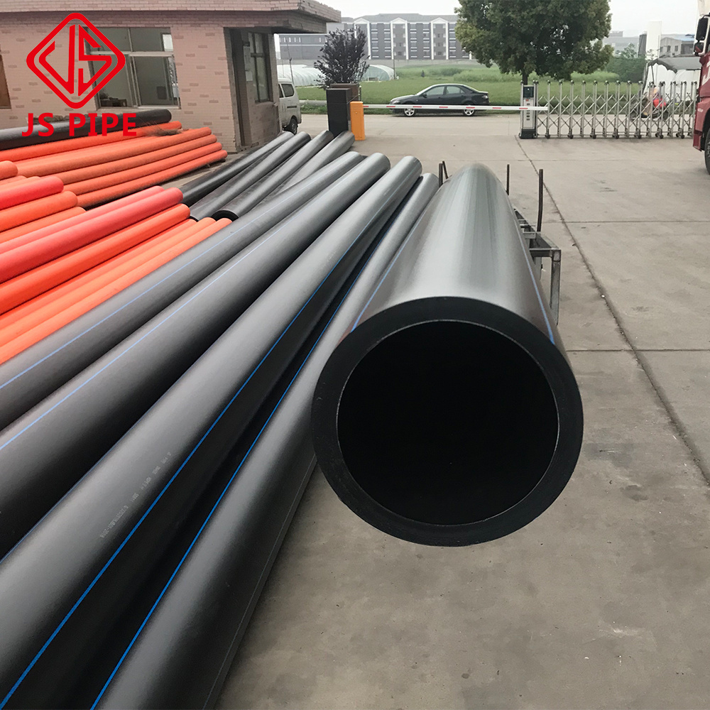 Grade pe100 flexible large diameter 250mm 400mm 560mm 1000mm hdpe pipe