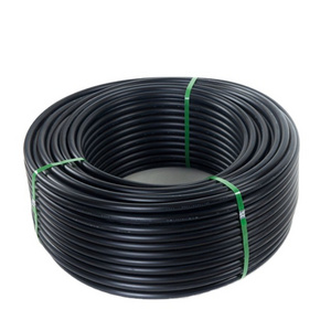 Pe100 20-63mm PN16 black plastic tube roll garden irrigation  hose hdpe pipe