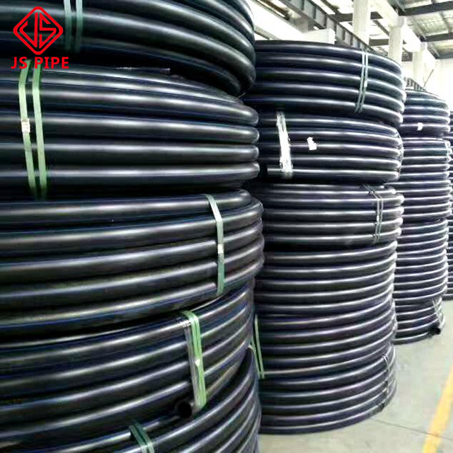 buried underground hdpe pipe 3 inch 4 inch 75mm 90mm water flow tube