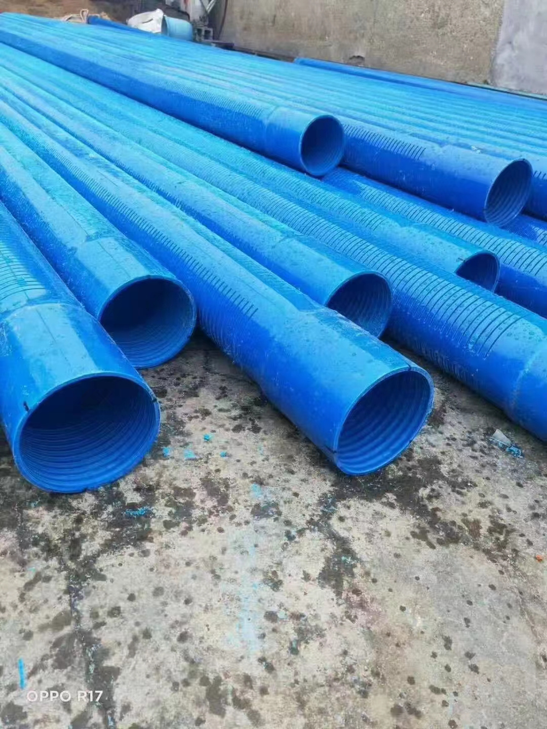 Hot sales PVC casing and screen pipes for water well supply pvc plastic tube