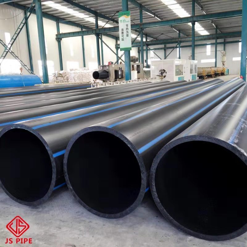 buried underground hdpe pipe 3 inch 4 inch 75mm 90mm water flow tube