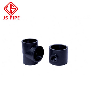 JS ISO standard high quality high strength environmentally friendly hdpe pipe fitting for liquid ttransportation