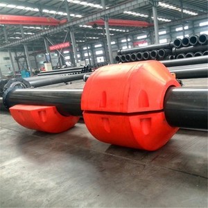 Sewer rubber hose dredging tools spring hdpe dredge pipe float plastic floater for dredging