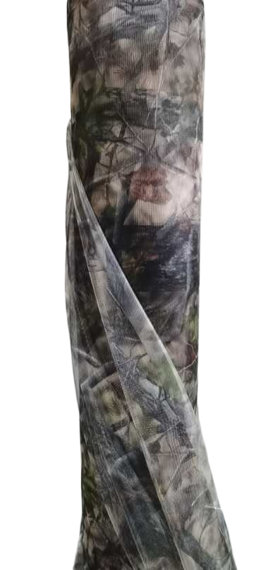 100% polyester fabric 3D Leaf Camouflage Net Easy Storage and Transportation Clearview Camo Net