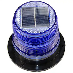 Waterproof Magnetic Solar Battery Car Vehicle Emergency Strobe Solar Traffic Warning Light LED Led Strobe Warning Light