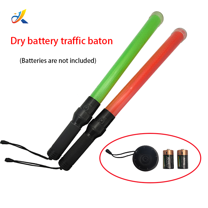 54cm Waterproof portable led flashing traffic warning baton light rechargeable traffic baton