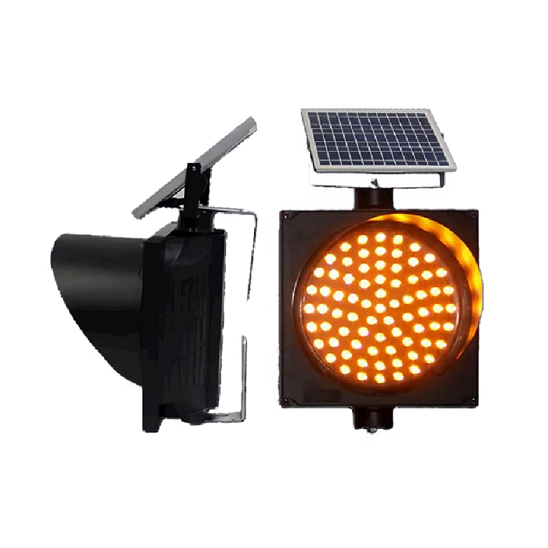 High quality solar powered traffic signal lights beacon traffic warning light