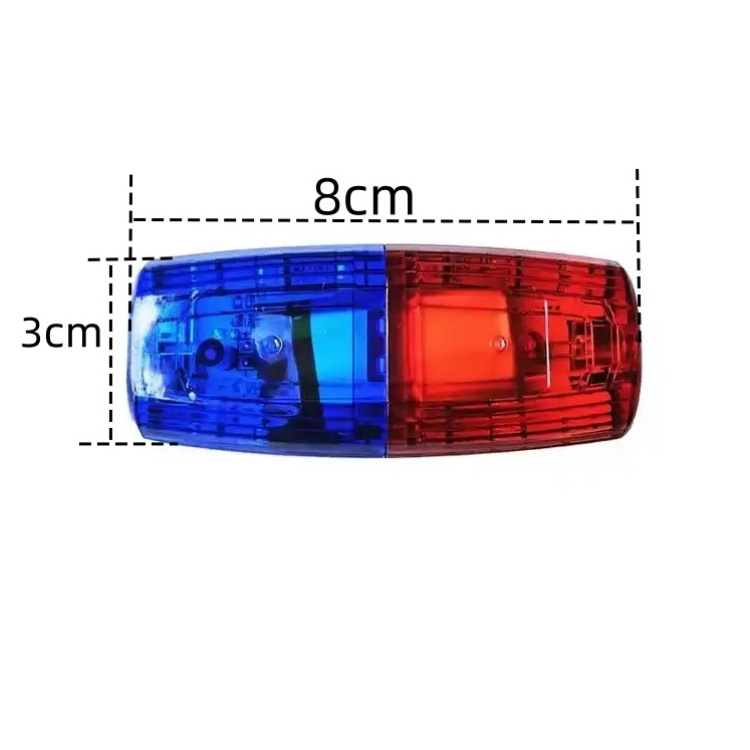 LED shoulder light USB rechargeable traffic warning light emergency shoulder lamp amber flashing light