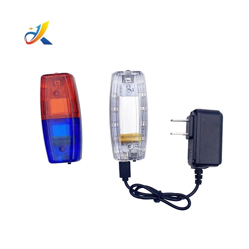 Night Outdoor Patrols Strobe Light LED Flash With Flashlight Warning Light Strobe Shoulder Light