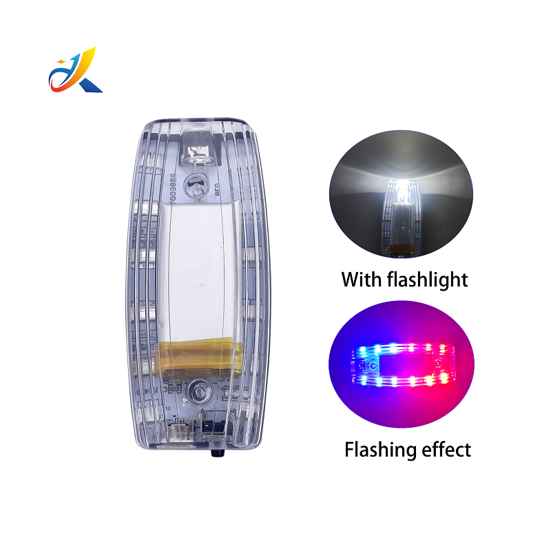 Night Outdoor Patrols Strobe Light LED Flash With Flashlight Warning Light Strobe Shoulder Light