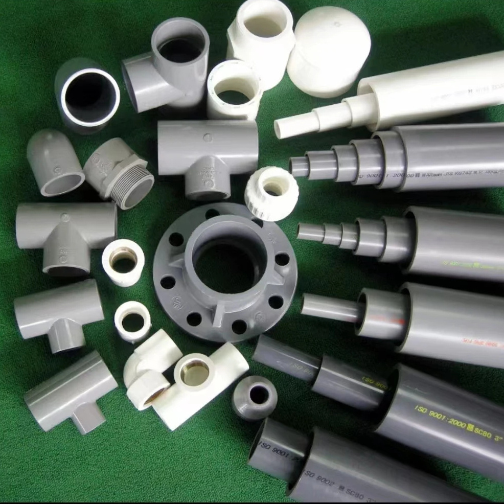 Pvc 6 Inch 8 Inch 10 Inch 12 Inch Upvc Water Plastic Pipe for Agricultural Irrigation Drain Pvc Pipe Prices