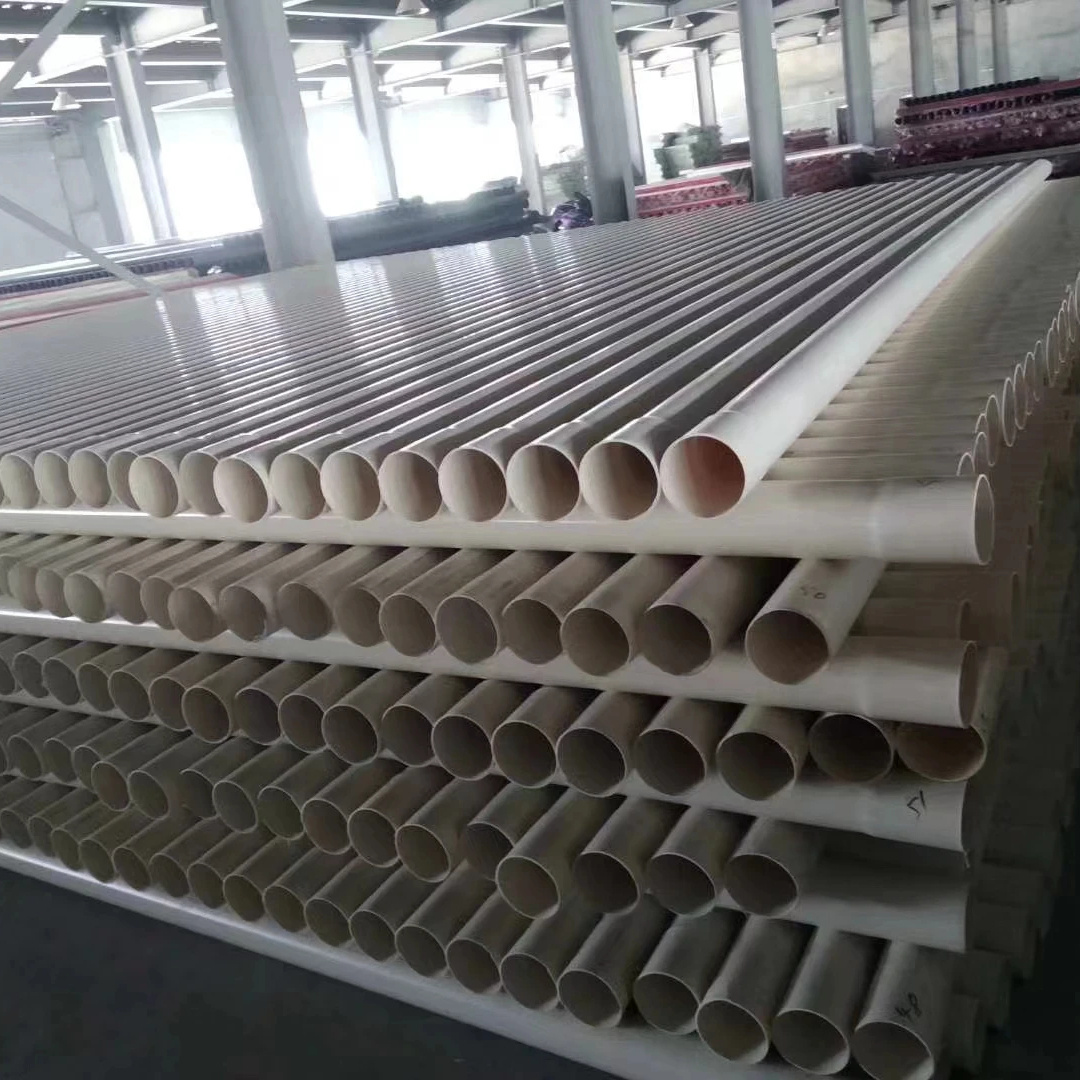 Factory Supply Pvc Pipes 120mm Pvc Pipe 160mm 6 Inch Diameter Pvc Pipe Price