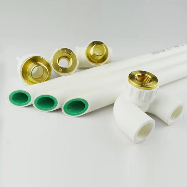 Jingmai New Product China Supply Germany Standard Plastic tubes Green ppr Pipes And Fittings For Hot water PN16