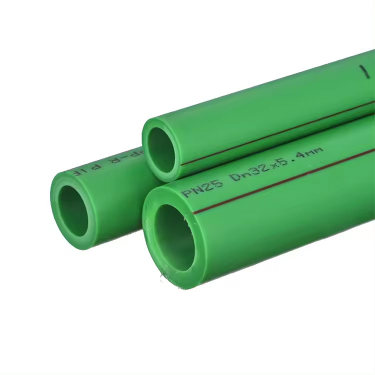 Jingmai New Product China Supply Germany Standard Plastic tubes Green ppr Pipes And Fittings For Hot water PN16