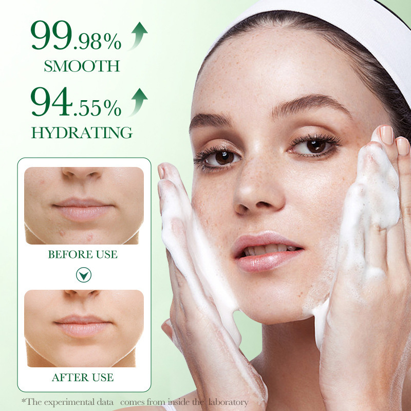 BIOAOUA Deep Facial cleanser  Centella facial cleanser 100g  Refreshing oil control and shrinking pores