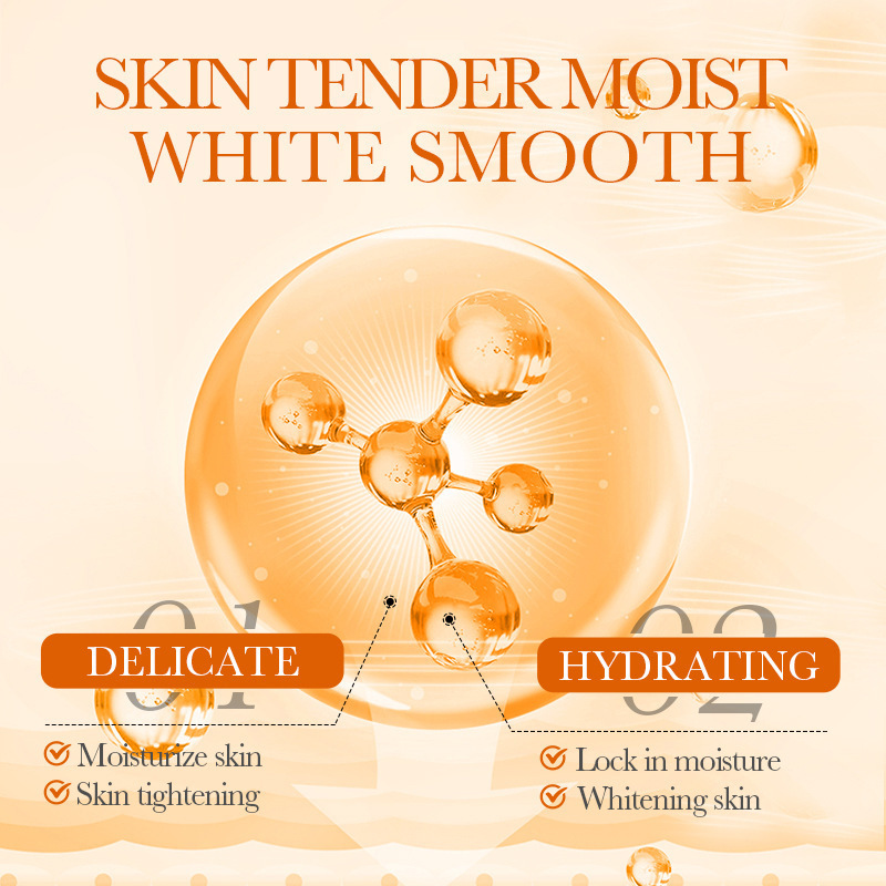 Vitamin C Whitening and Brightening Body Milk Moisturizing, Non greasy, Moisturizing, and Whitening Body Milk