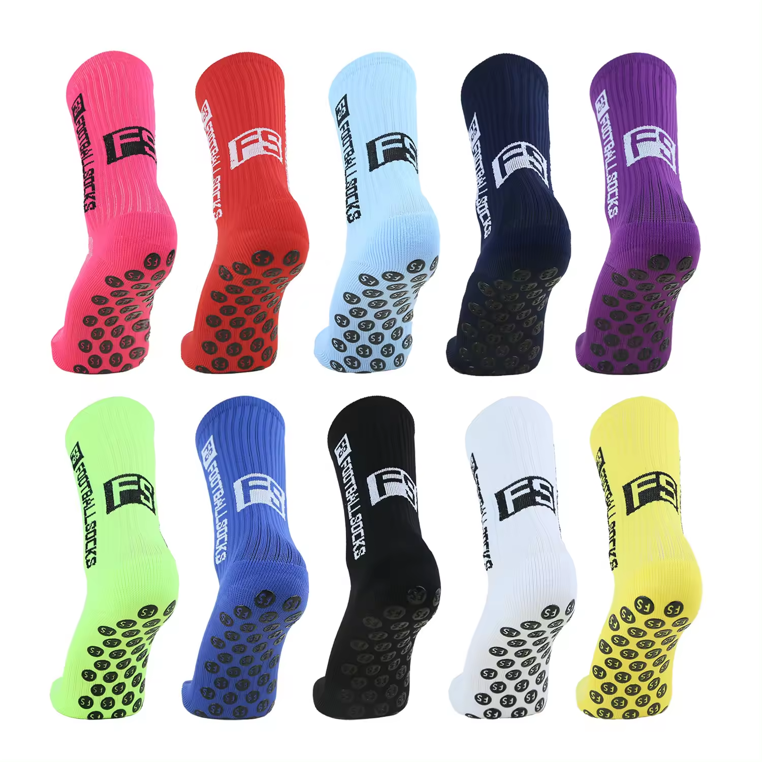 Professional Sports Football Socks Sole Glue Anti Slip Socks Towel Bottoms Thickened Cushioning Men's and Women's Socks