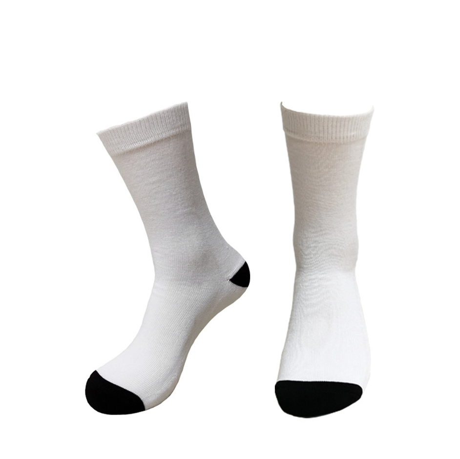 Custom Logo Printed Socks Seamless 360 Digital sublimation blank socks polyester 3d printed women knee socks