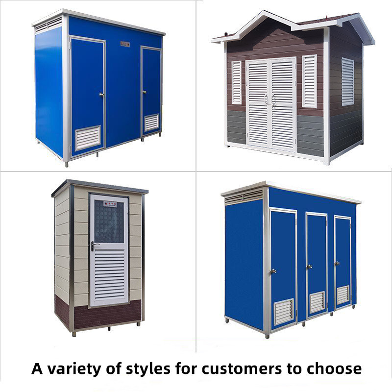 Best Selling Modular Mobile Toilets Cabin Outdoor Restroom Block Prefab Container Ablution Shower Portable Toilet