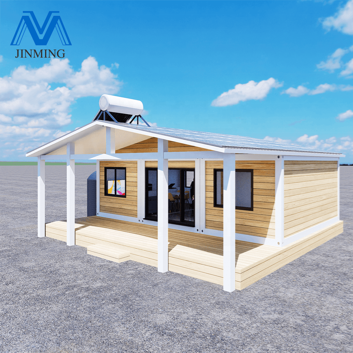 20 ft container house 40ft luxury garden villa 2 bedroom prefabricated homes flat pack portable detachable prefab houses