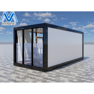 20ft Flat Pack Container House Fast Installation Apartment Container Housing Units Pack House DDP Low Price