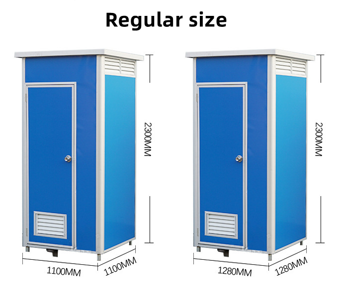 Best Selling Modular Mobile Toilets Cabin Outdoor Restroom Block Prefab Container Ablution Shower Portable Toilet