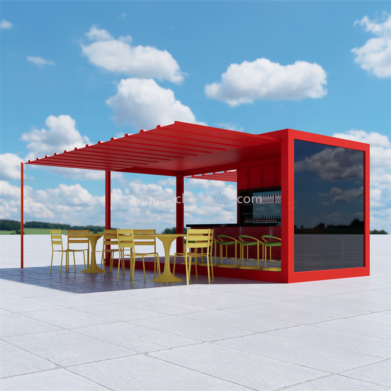 Pop-up Shop Container Ecofriendly Contemporary Cafe Modern JINMING Shipping Container Coffee Shop