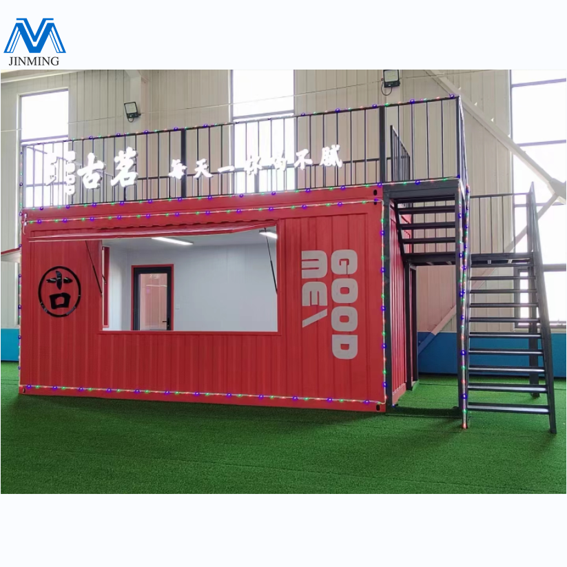 Pop-up Shop Container Ecofriendly Contemporary Cafe Modern JINMING Shipping Container Coffee Shop