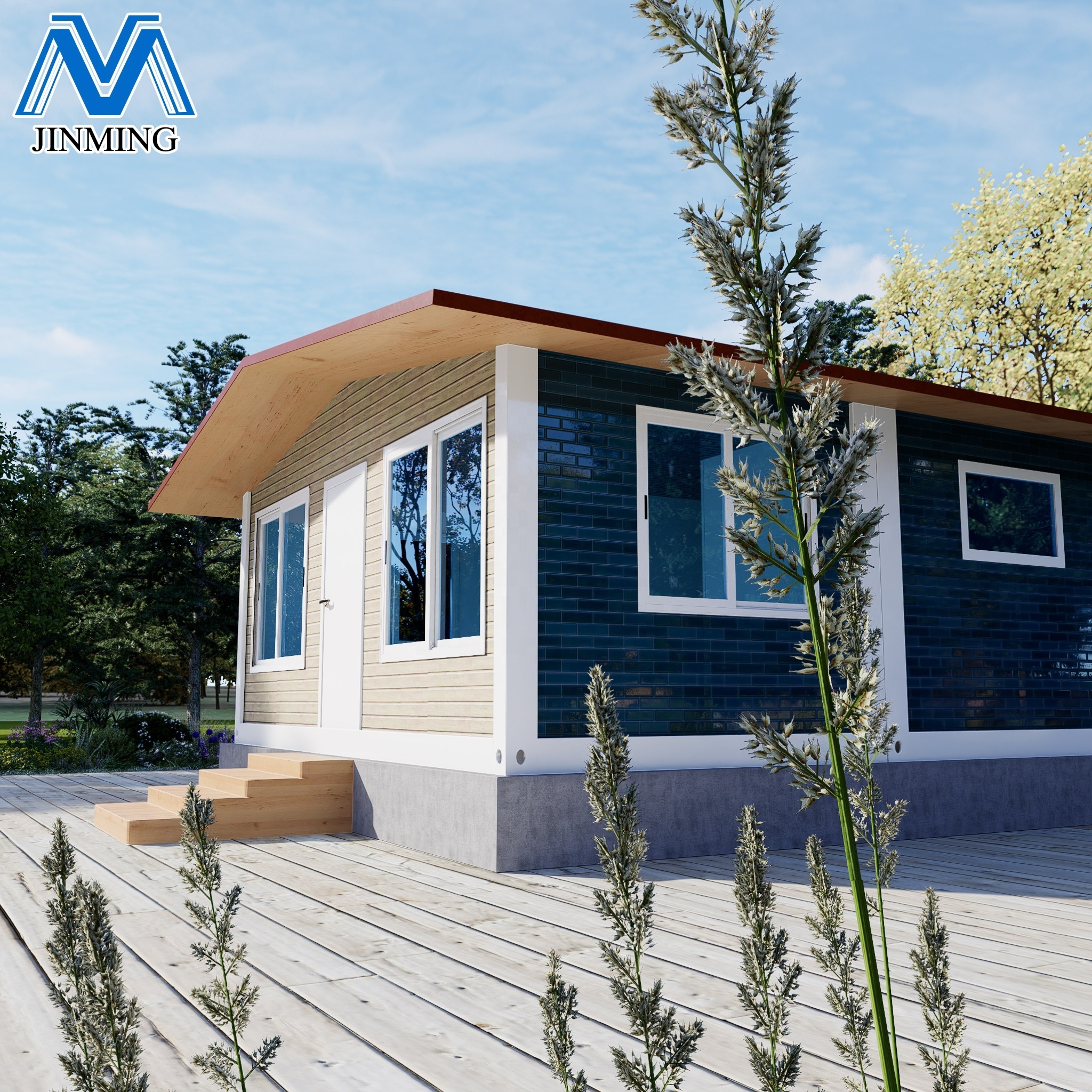 easy assemble modern prefab houses villas kit 3 bedroom cheap detachable container home with bathroom and kitchen