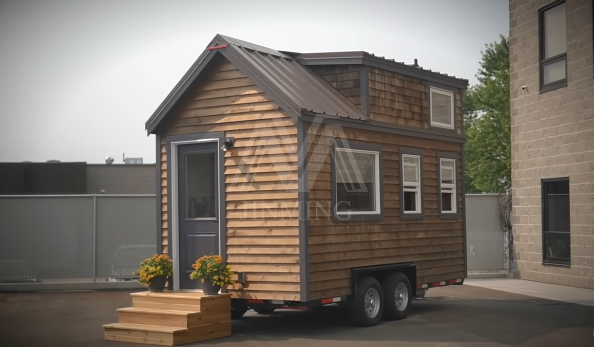 trailer house on wheels For Living Australia Standard prefab small tiny home