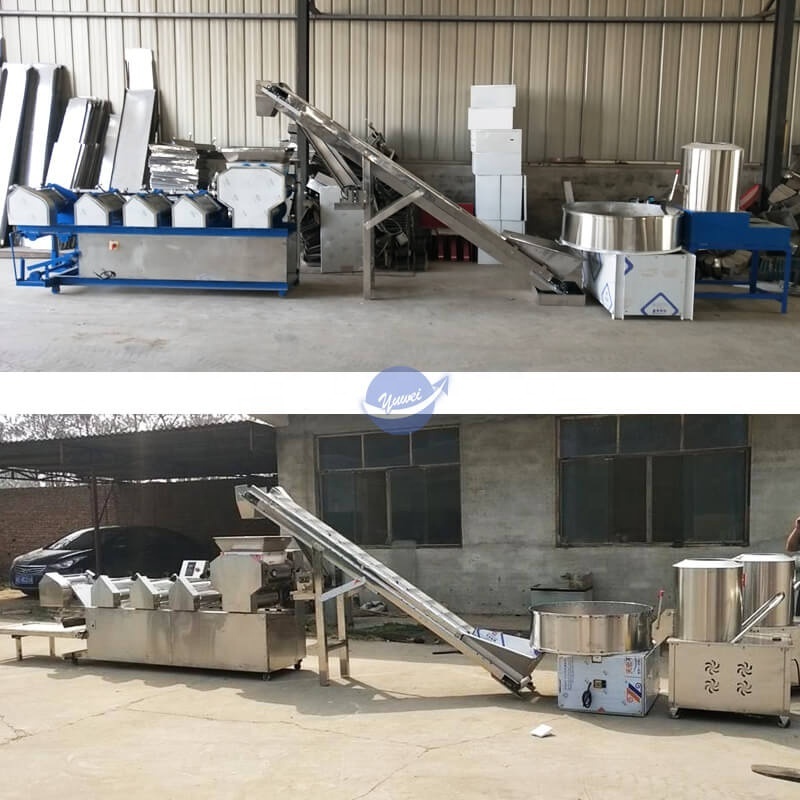 Industrial food process curly thin round noodles making machine noodle box making machine noodles making machine automatic