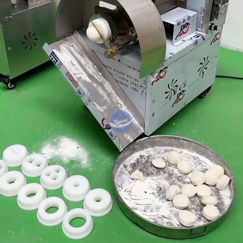 Automatic pizza dough divider and rounder bakery dough divider rounder cookie depositor wire cut dough divider rounder