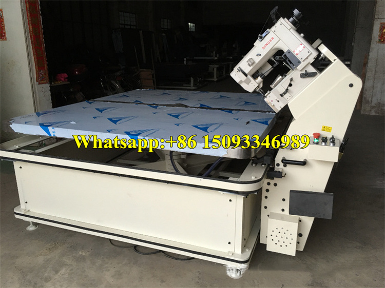 Simmons mattress tape edge banding making sewing machine/Spring mattress edge webbing machine/Mattress Tape Edge closing Machine