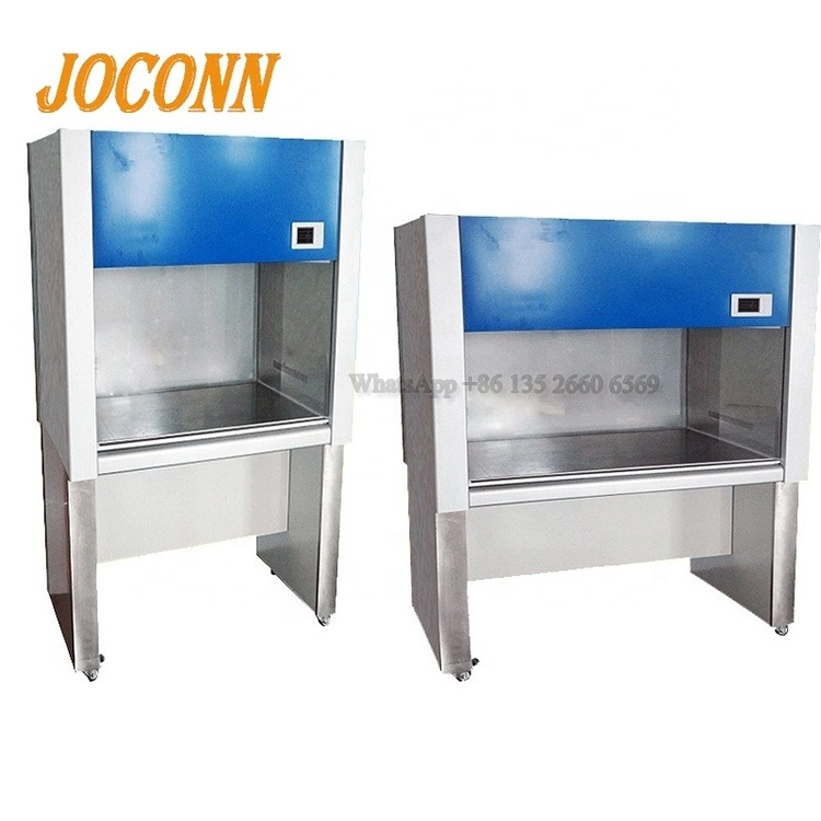 Clean room work bench vertical stainless steel laminar flow hood air flow cabinet laminar clean bench for lab hospital