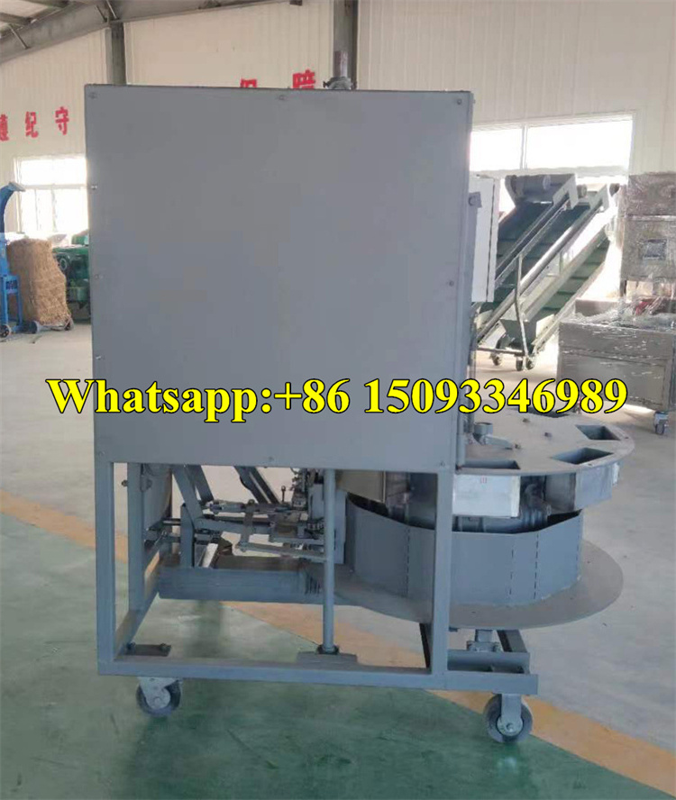 Pleurotus abalone mushroom compost mixer machine/ shiitake square bag filling punching machine/ fungus growing bag packing line