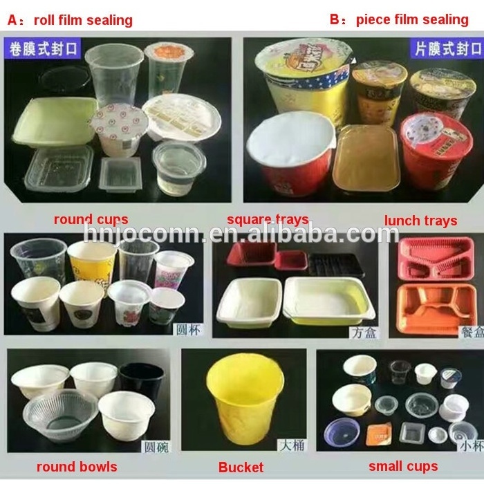 jelly /pudding cup filling and sealing machine/ plastic bowl yogurt cup sealer /small manual water cup machine sealing