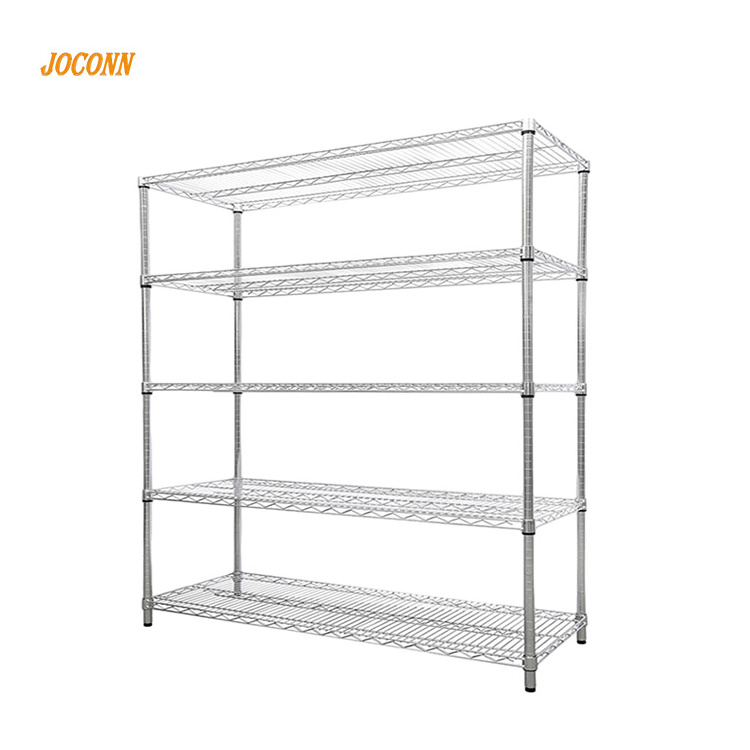 Top Quality Button Mushroom Equipment Wire Shelf Multi Layers Wire Shelves Chrome Wire Shelving