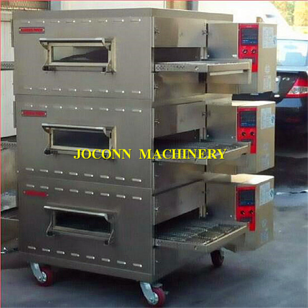 18inch gas  heating pizza oven /  conveyor pizza baking machine / natural gas 32inch pizza bread Tunnel oven