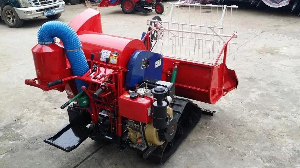 Power tiller binder  tractor operated paddy wheat reaper combine harvester for sale