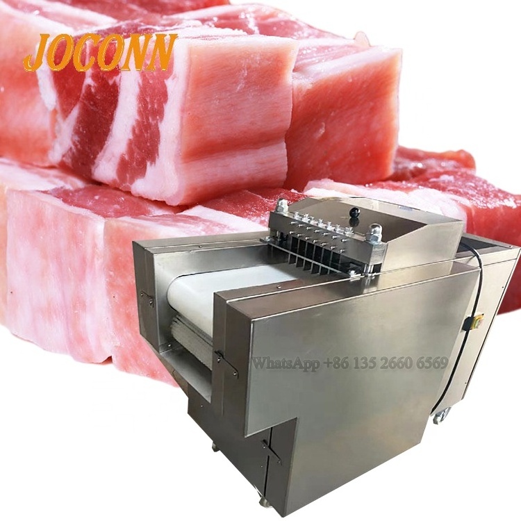 Hot selling chicken pork lamb cutting machine meat dicer machine frozen duck beef ribs slicer cutter machine