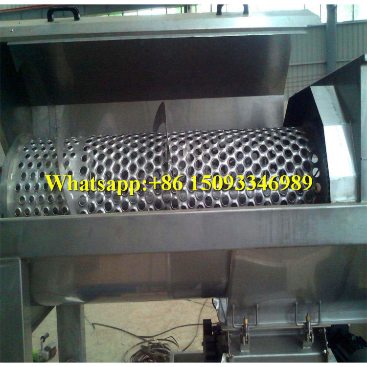 2t/h grape stem separating machine/Grape destemmer and crusher machine/ Grape Stalk Remove Machine