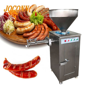 sausage salami  quantitative stuffer with knots  / meat sausage machine filler stuffer / chorizo sausage making machine