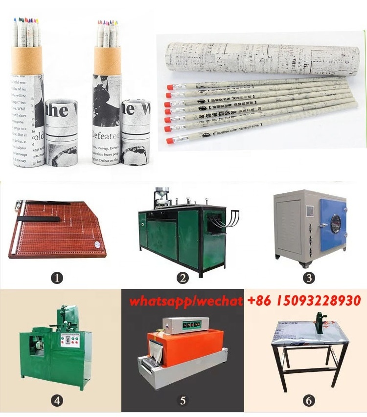 High quality Recycled paper pen making machine/ Paper pencil making machine /Eco paper pen making machine for sale